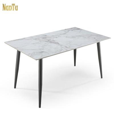 China Wholesale Modern Dining Table Furniture Dining Room Table OEM Concise Style Table for sale