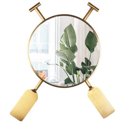 China Decorative Home Wall Mount Bathroom Minimalist Modern Dressing Mirror for sale