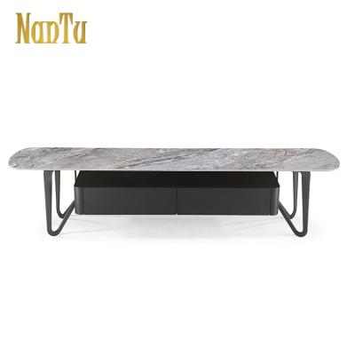 China OEM Design Foshan Manufacturer Industrial Living Room TV Stand Iron TV Cabinet for sale