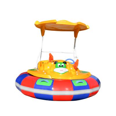 China High Security Luxury Aqua Bumper Boat With Water Gun for sale