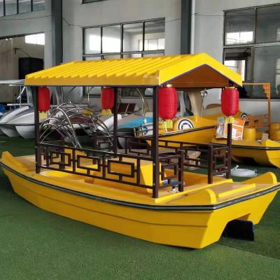 China Sea - River - Heavy Duty Custom Size Two / Three / Lake - Ocean Four Person Fiberglass Pedal Boat Pedal Boat for sale