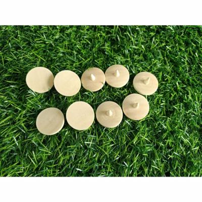 China Custom Printed Wooden Cheap Markers Unique Guaranteed Quality Wooden Ball Marker Golf Accessories UNDETERMINED for sale