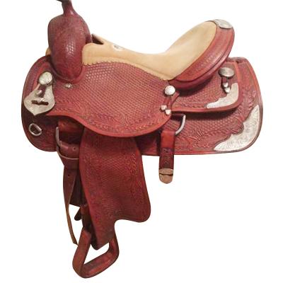 China New Style Riding Equipment Saddle Durable Western Horse Racing Saddles Deforested Horse Saddle for sale