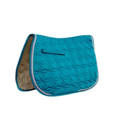 China Wholesale Price Equestrian Square Shaped Wool Jumping Horse Saddle Pad Horse Pads Pads For Sale for sale