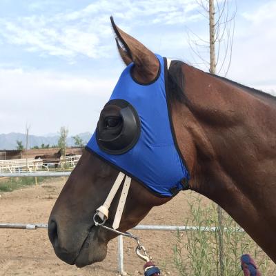 China Best Selling Durable Half Horse Care Product Horse Spike Cup Horse Flashing Light Hood Without Ears for sale