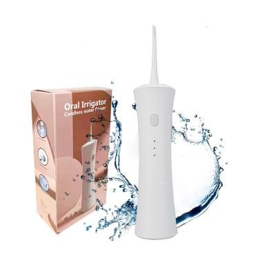 China Rechargeable Oral Wireless Tooth Water Irrigator Car Family USB USB Waterpik Waterpik Clean Left Case For Teeth 2021 for sale