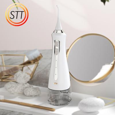 China 2021wholesale Home and Travel 230ml Ipx7 Rechargeable Dental Care Professional Portable Oral Irrigator Water Flosser For Teeth for sale