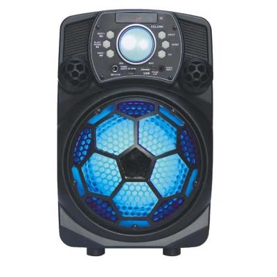 China 6.5 Inch Flash Lightweight Portable Bass Football BT Speaker Wireless for sale