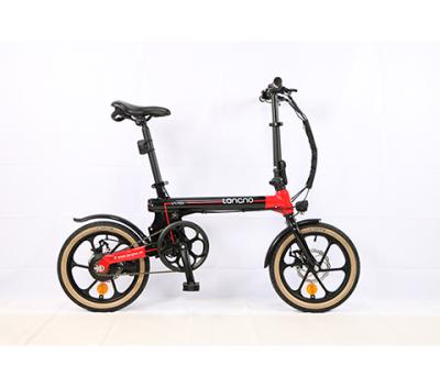 China Standard 16 Inch Mini Alloy Hidden Lithium Battery E-Bike City E-Bike Adult Electric Bike for sale