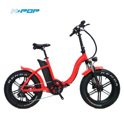 China Aluminum alloy 20 inch folding electric bicycle fat bike 36V 350W with suspension aluminum fork from MOZO for sale