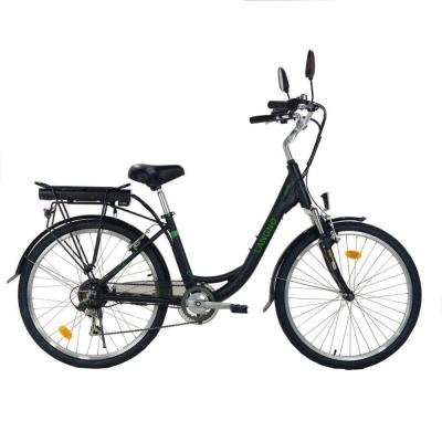 China Factory direct sale standard 26 inch alloy woman bike electric city electric bike cheapest for sale