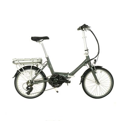 China Aluminum alloy 20 inch folding bafang MI bike aluminum frame drive electric bicycle KENDA tire for sale