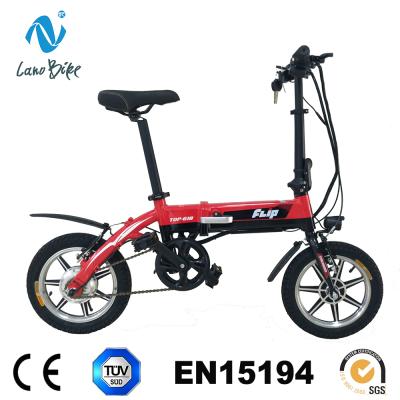 China aluminum alloy motor plegable 14 inch folding electric bike china 250w 500w for sale