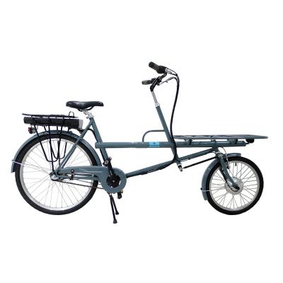 China 2018 Electric Cargo Bicycle 2 Battery Electric Cargo Bike Cheap Price for sale