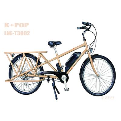 China Hot Selling Carbon Steel Factory Power Rear Motor 26 Inch Big Cargo Electric Bike for sale