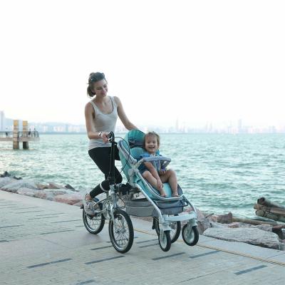 China Mother-baby bike new design 2018 hot sale mother-baby trolley stroller bicycle / parent-child folding bike for sale