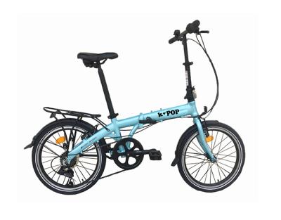 China 20 inch alloy folding bicycle selas factory hot style street style cheap bike for sale