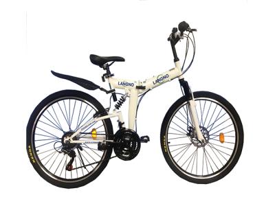 China Aluminum Alloy 26 Inch Alloy Suspension Mountain Bike Folding Man's Bicycle 2019 New Style for sale