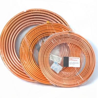 China Air Condition Or Refrigerator Factory Price Copper Tube 12mm Air Conditioning Pipe 15mm Thin Water Copper Pipe for sale