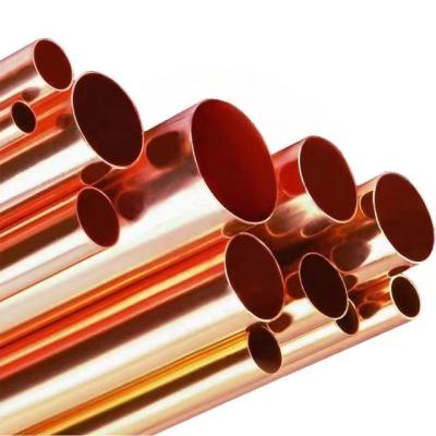 China Wholesale Copper Pipe 1/4 State or Air Chiller 3/8 3m Tubing 22mm 15mm Water Pipe Copper Pipe for Construction for sale