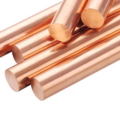 China Industry ASTM C11000 C1100 Pure Copper Rod Copper Round Bar Copper Bar for sale