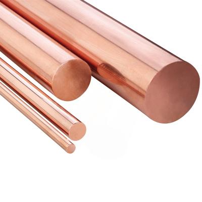 China Industry ASTM C11000 C1100 Pure Copper Rod Copper Round Bar Copper Bar for sale