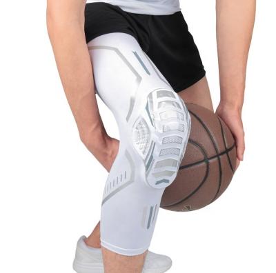 China Sports Knee Guard High Quality Anti Slip Volleyball Football Brace Knee Sleeve Long Leg Protector Wrestling Gear For Kids for sale