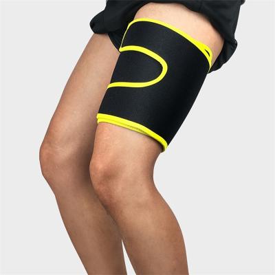 China Hot Sale Sports Breathable Neoprene Compression Running Climbing Fitness Protect Thigh Leg Brace Pads for sale