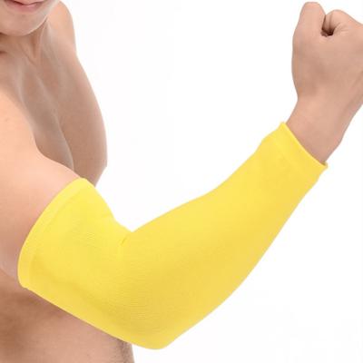 China Adjustable Breathable High Quality Fitness Elasticity Sports Safety Elbow Brace Knitting Soft Comfortable Sleeve for sale