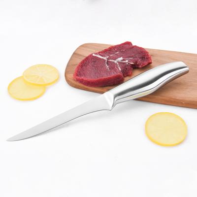 China Viable Professional Custom Laser Family Logo Premium Small Forged Boning Knife for sale