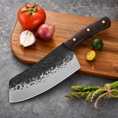 China Viable Multifunctional Cleaver Sharp Knife 7.25 Inch Chef Knife Stainless Steel Kitchen Knife for sale