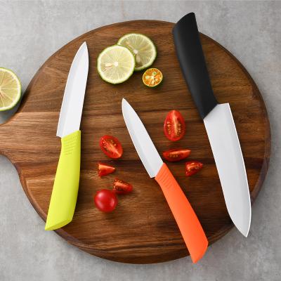 China Sustainable Fruit 4pcs Carving Knife Set Ceramic Kitchen Knife for sale