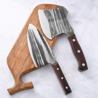 China RUITAI Best Viable Selling 4cr13 Stainless Steel Butcher Ax Kitchen Hand Forged Knife for sale