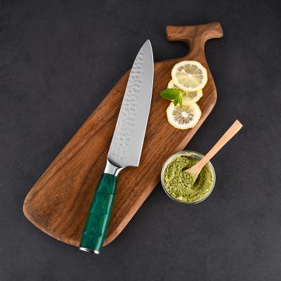 China Durable Rust Resistant 5Cr15Mov Stainless Steel Professional Original Chef Knife Wooden Handle for sale