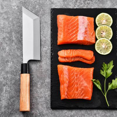 China Viable Professional Customize 7 Inch Salmon Unagisaki Bocho Japanese Style Sashimi Knife Set Sashimi Knives for sale