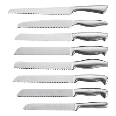 China Sustainable Famous RUITAI Yangjiang Kitchen Stainless Steel Cake Series Seratted Bread Knife for sale