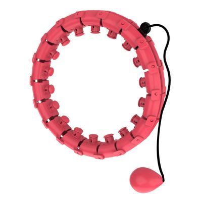 China Wholesale 24 Burning Joints No Weight Polynesian Dance Smart Fall Fitness Ring Hoop For Adults Weight Loss for sale