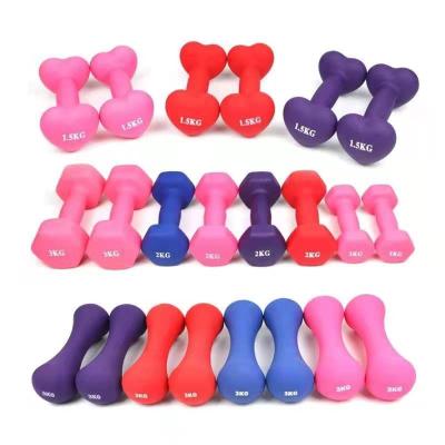 China Plastic Dip Into Dumbbell Wholesale Custom Matte Soft Hex Dumbbell Dipping Plastic Coated Color Small Dumbbell for sale