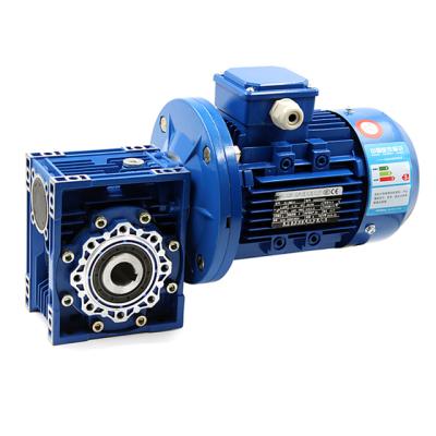 China Hotels Speed ​​Gear 7.5 10 15 Model Worm Gearbox Worm Gear Reducer Motor NMRV50 With Self Locking Function for sale