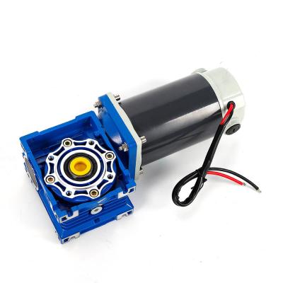 China Hot sale zyt permanent magnet dc motor 12V 24v dc motor reducer totally enclosed for drive for sale