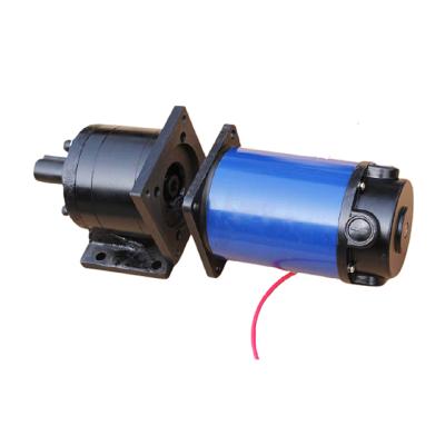 China Building Material Shops Dung Truck Torque 24v DC Brake Motor NMRV High Speed ​​Motor 750w for sale