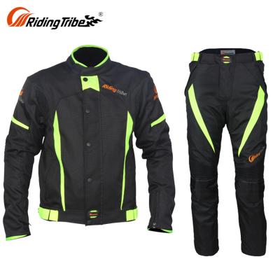 China New Fashion Breathable Motorcycle Riding Apparel Racing Leathers Jacket And Pants Set for sale