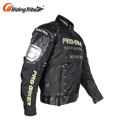 China Un-pro Summer Anti-UV Waterproof Black Man Polyester Protective Motorcycle Motor Racing Original Riding Leather Jacket for sale