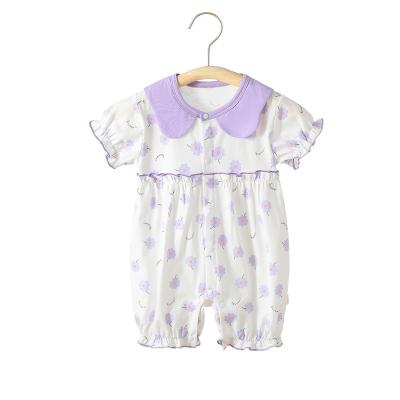 China 2023 Wholesale Baby Rompers Comfort Cotton Autumn For Kids Baby Romper Safety Material Rompers Baby Stain Goods for sale