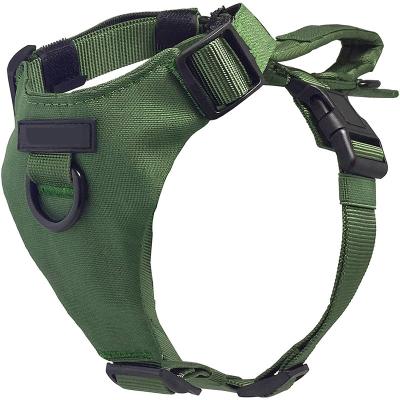 China Service Products Military Dog Harness Padded Military Dog Collar & Harness for sale