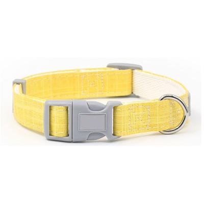 China Best Selling Fashion Cloth Padded Cute Bamboo Dog Collar for sale