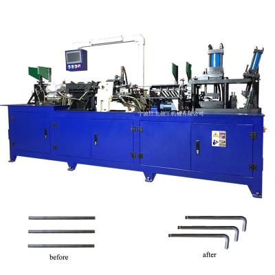 China Automatic Factory Allen Key Tool Producing Chamfering Machine Mill Ball Head Lettering Bending Machine for sale