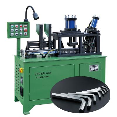 China Factory Automatic Allen Wrench Logo Printing And L Type Bending Machine for sale