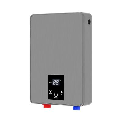 China Onmiddellijk verwarmen Touch Screen Control Tankless Waterverwarmer 6KW IPX4 Waterdicht Te koop