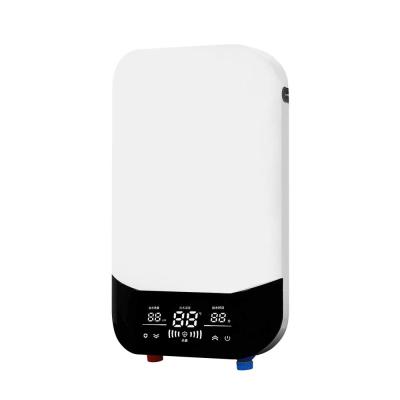 China 8KW Smart Constant Instant Electric Tankless Water Heater with Touch Screen Control for sale